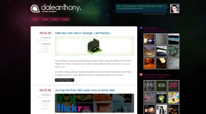 Websites with Lighting Effects