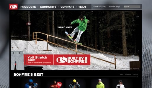 Bonfire Snowboarding Apparel