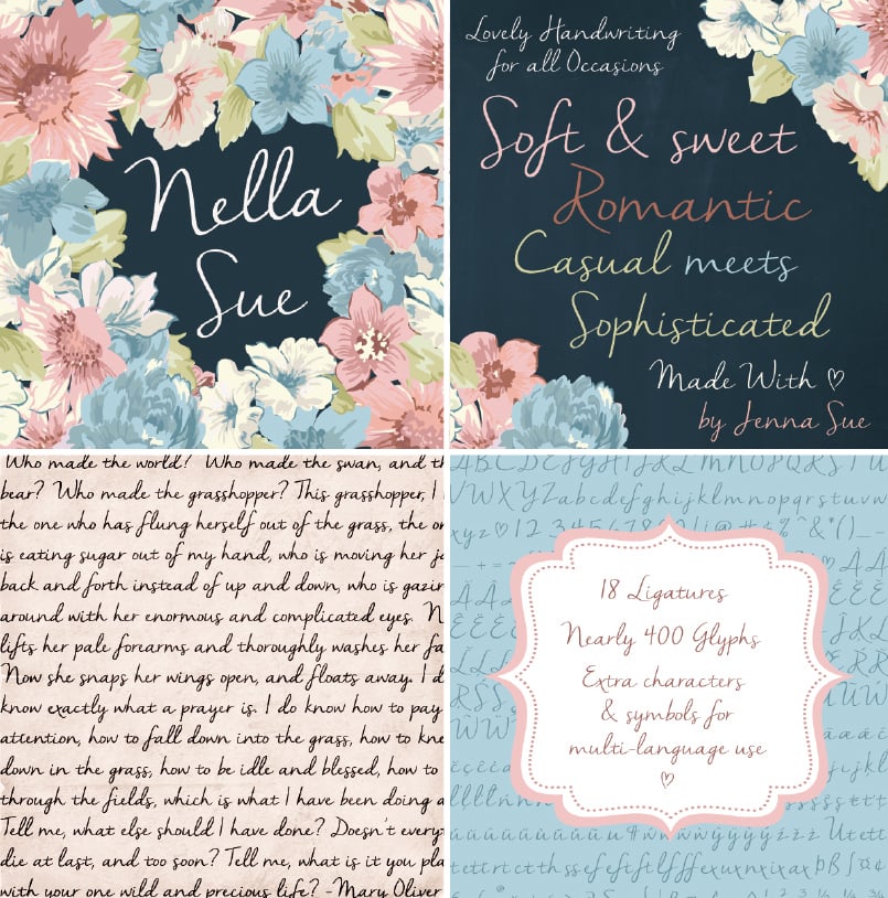 Nella Sue Handwritten font