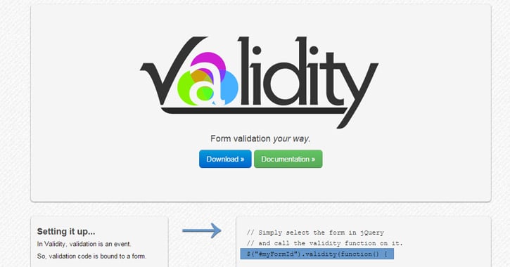 Powerful Open Source jQuery Form Validation Plugins