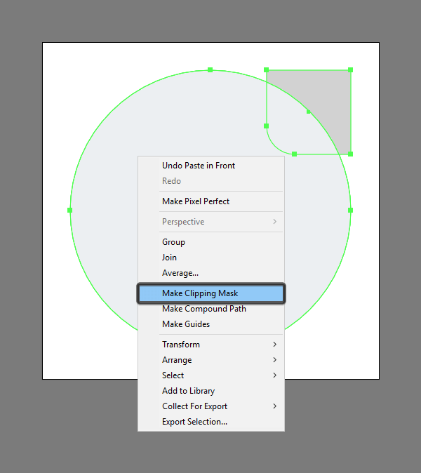 Make clipping mask