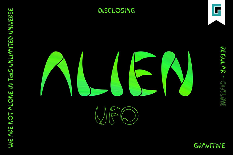 The Best Alien Fonts for Creative Designs - Vandelay Design
