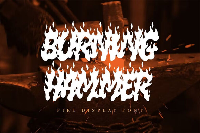 Fire Typographg 25 Fire Fonts for Flaming Hot Typography - Vandelay Design