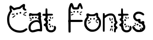 25 Best Cat Fonts for Design Inspirations - Vandelay Design