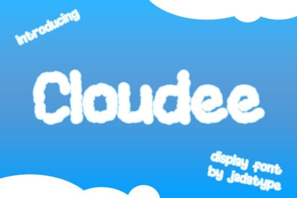 25 Best Cloud Fonts with Playful Style - Vandelay Design