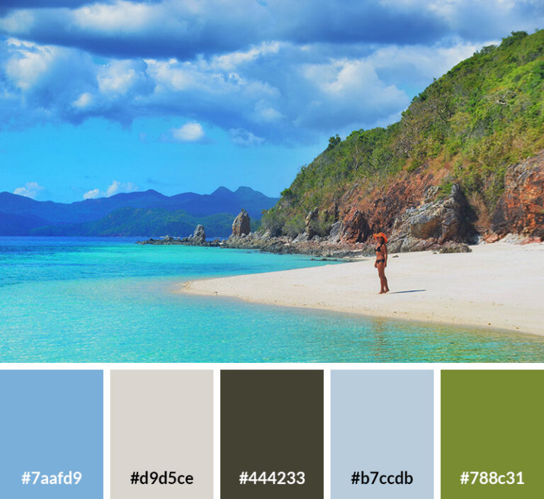20 Beach Color Palettes - Vandelay Design