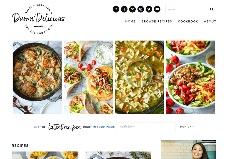 Dreadfully Delicious 10+ Top Food Blogs With Designs That Leave Us Hungry