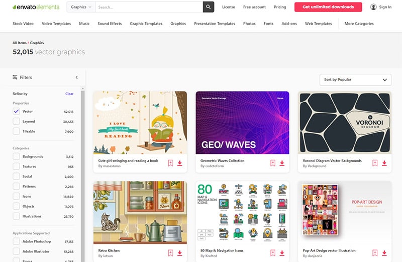 Top 13 Best Sources For Premium Vectors - Vandelay Design