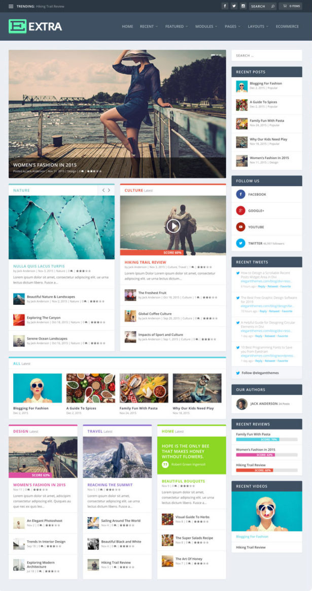The Best WordPress Themes for Bloggers - Vandelay Design