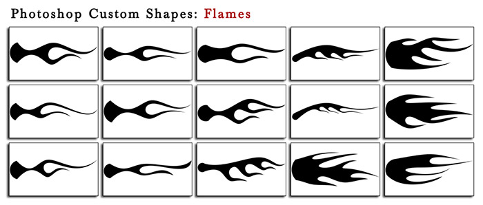 Flames Shapes