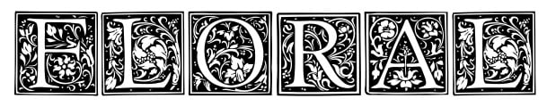 Floral Capitals