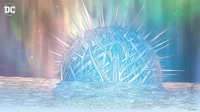 Fortress of Solitude Zoom Background