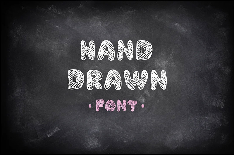 30+ Chalk Fonts for an Authentic Chalkboard Look