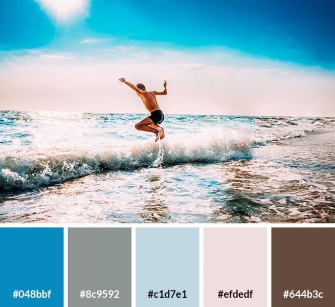 20 Beach Color Palettes - Vandelay Design