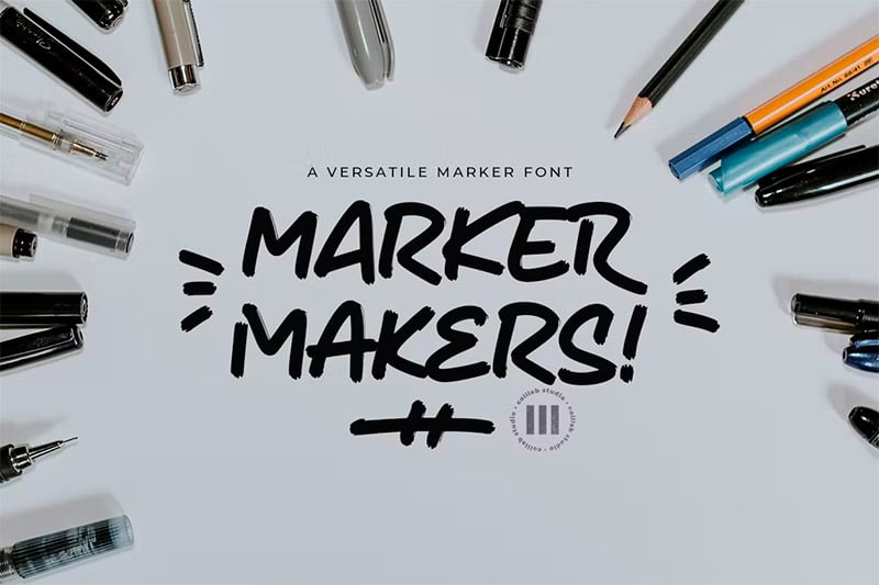 35+ of the Best Marker Fonts - Vandelay Design