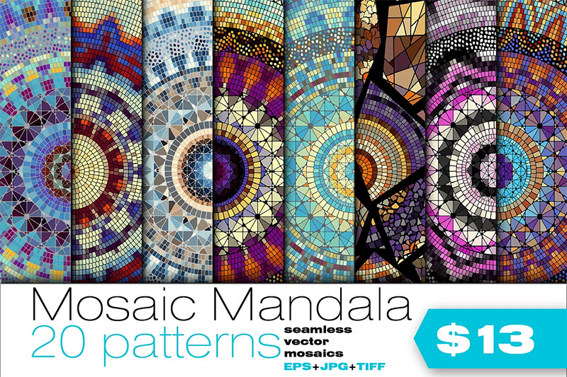Mandala Component Patterns 350+ Mandala Patterns for Graphic Designers