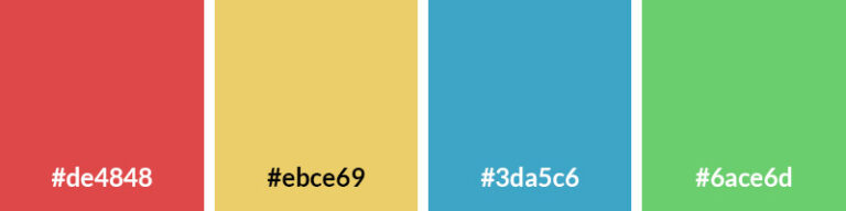 1960s Color Palettes with Hex Codes for Vintage Designs