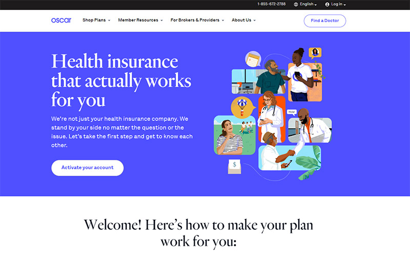 Health Insurance Website Example 27 Insurance Website Designs for Design Inspiration