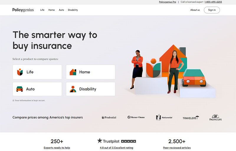 27 Insurance Website Designs for Design Inspiration
