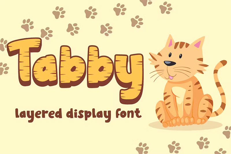 25 Best Cat Fonts for Design Inspirations - Vandelay Design