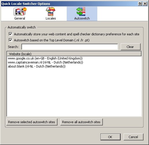 Quick Locale Switcher