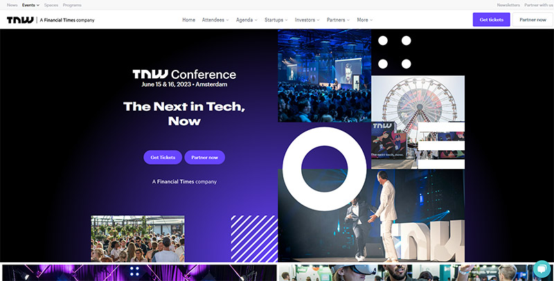 23 Event Websites for Design Inspiration - Vandelay Design