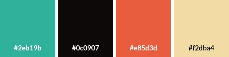 Awesome '90s Color Palettes with Hex Codes - Vandelay Design