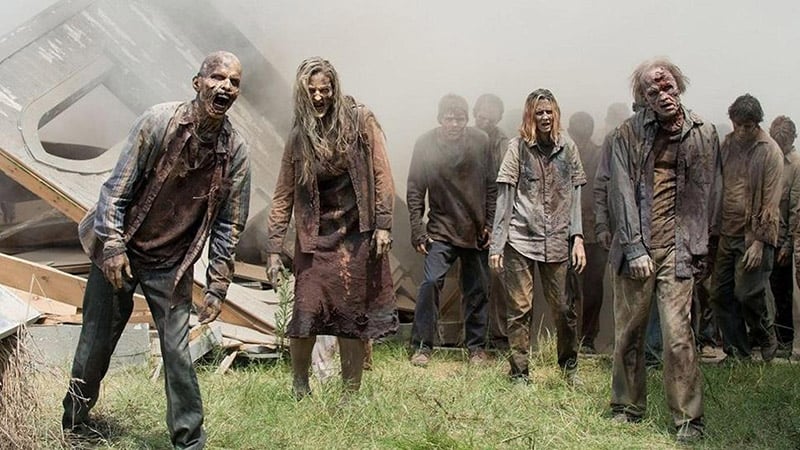 Zombie Apocalypse Zoom Background