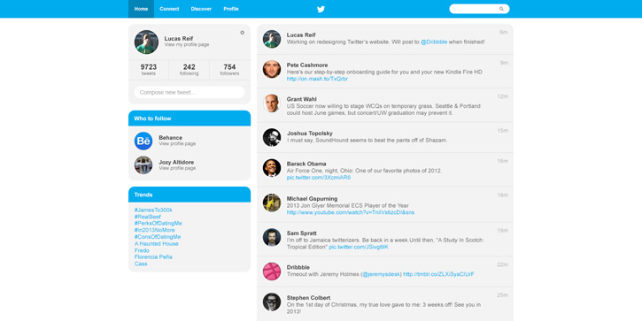 23 Interesting Twitter Redesign Concepts