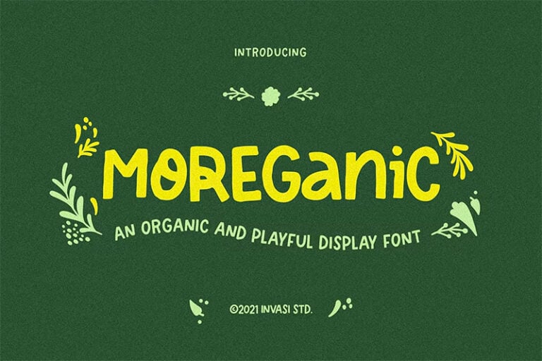 33 Best Organic Fonts for Nature-Inspired Designs