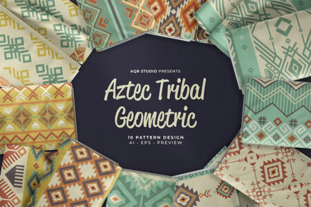 Aztec Patterns and Seamless Backgrounds - Vandelay Design