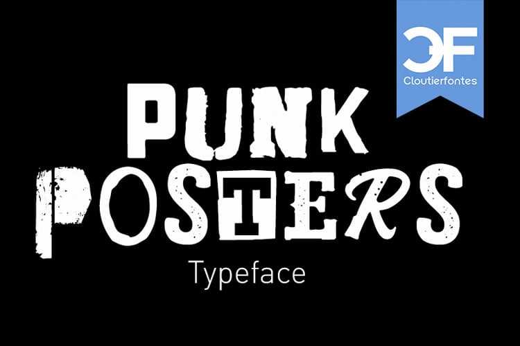 Best Punk Fonts - Punk Posters