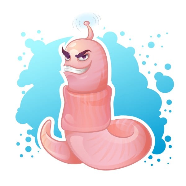 Using Gradients to Create a Slick & Fun Cartoon Worm in Adobe Illustrator