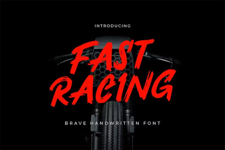 37 Best Racing Fonts for High-Speed Designs