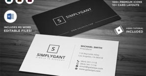 900+ Excellent Business Card Templates for Your Own Use
